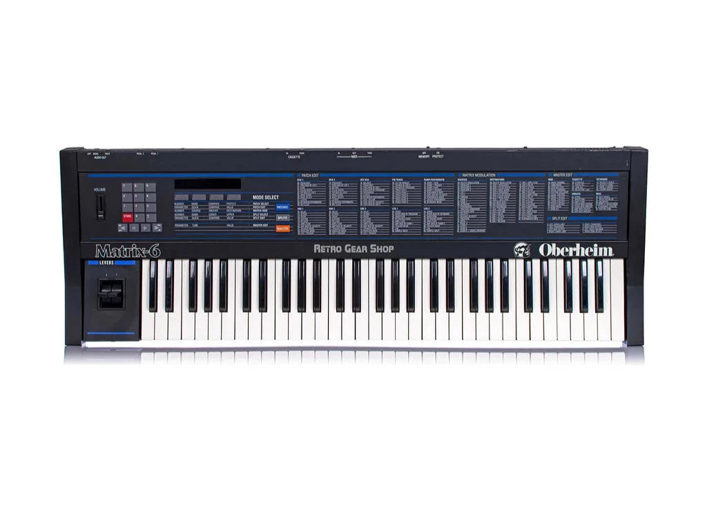 Custom padded cover for Oberheim Matrix-6 Keyboard Matrix 6