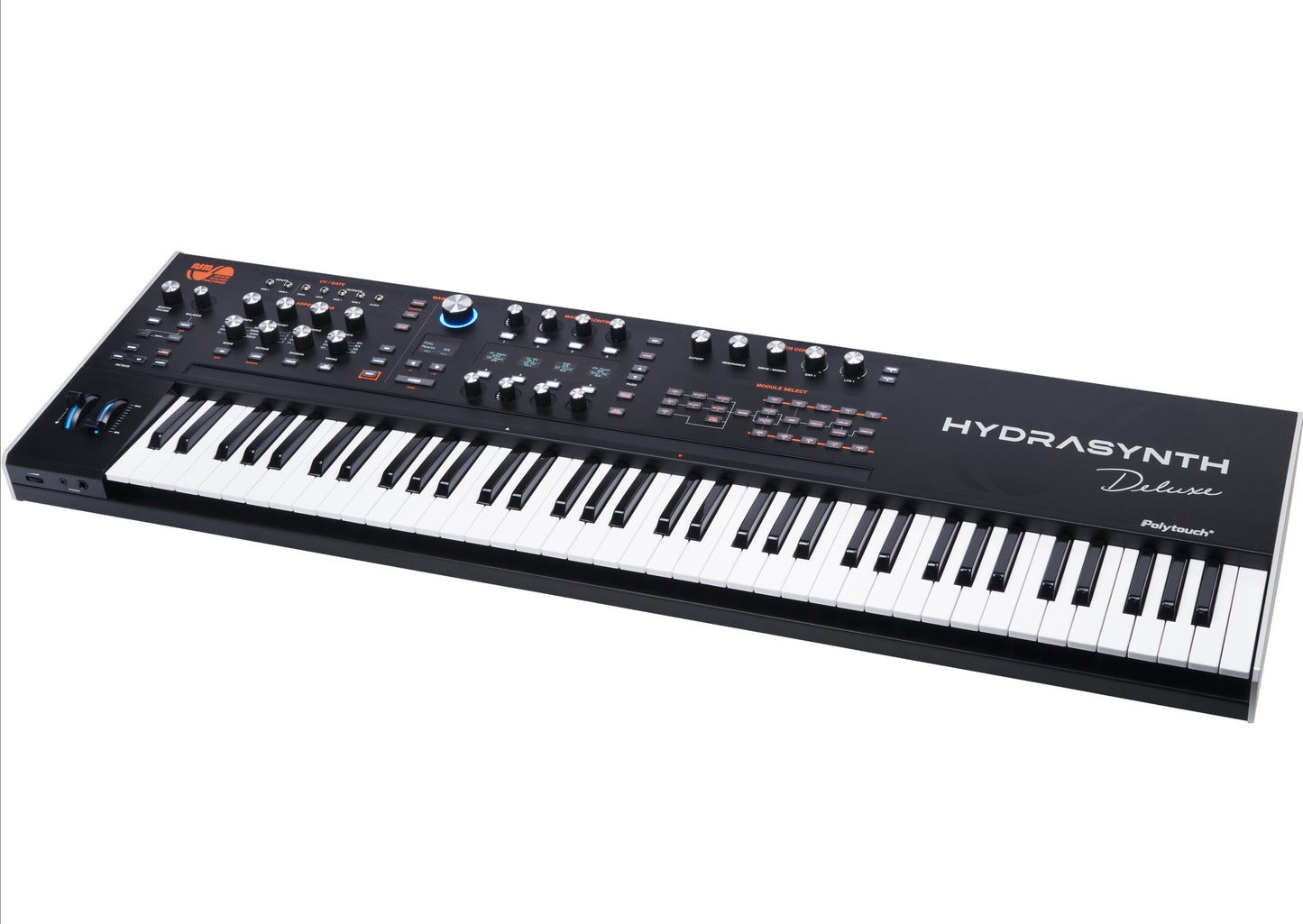 Custom padded cover for Hydrasynth Deluxe 73-Key Keyboard