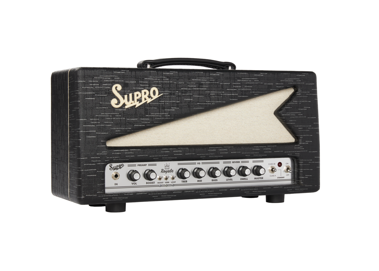 Custom padded cover for Supro 1932RH Royale 50 Head Amp