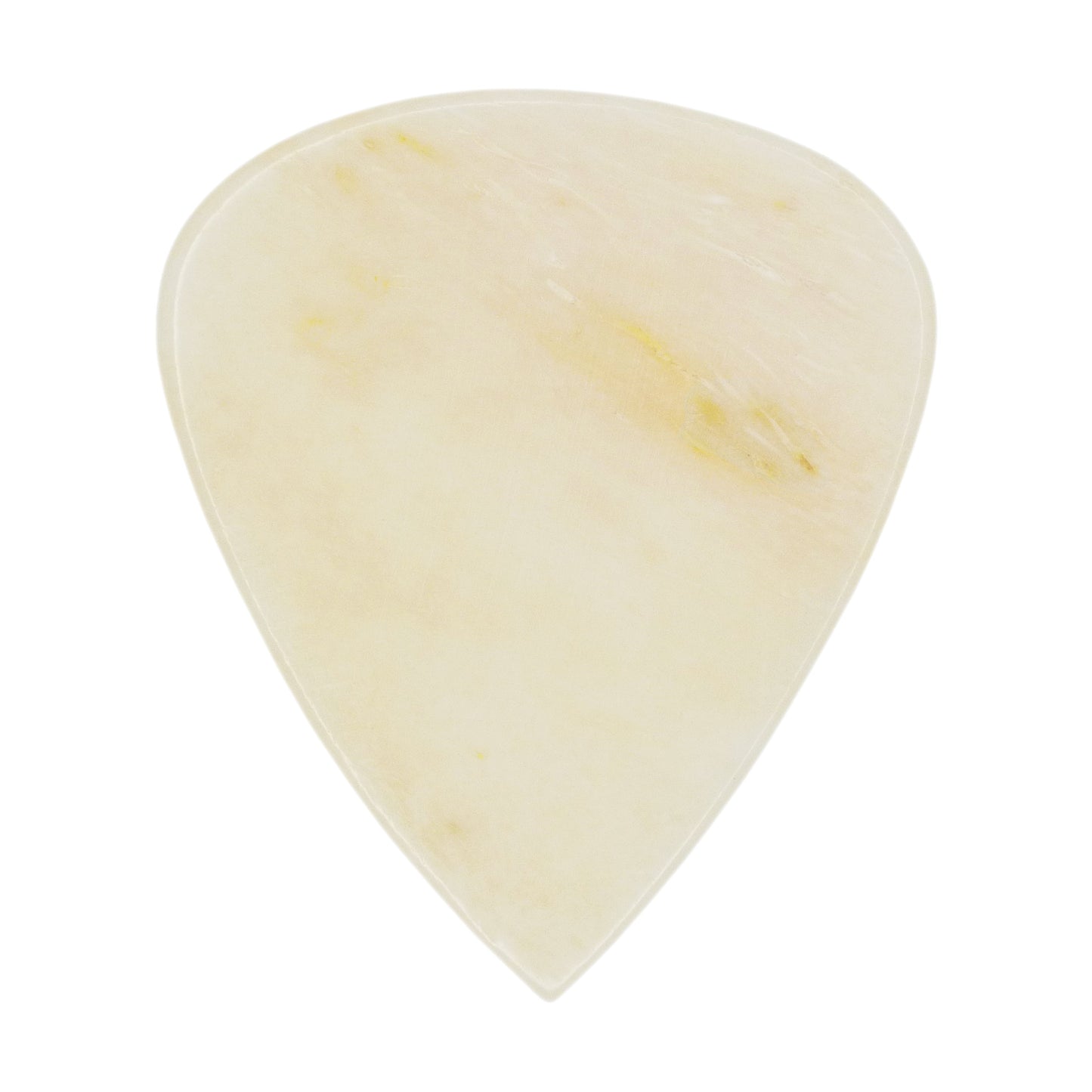 Camel Bone Guitar Or Bass Pick - 1.5 mm Heavy Gauge - 351 Shape - Natural Finish Handmade Specialty Exotic Plectrum