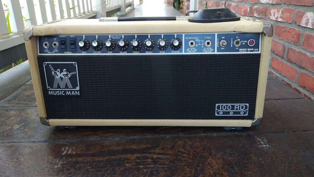 Custom padded cover for 1982 Musicman RD 100RD Head Amp