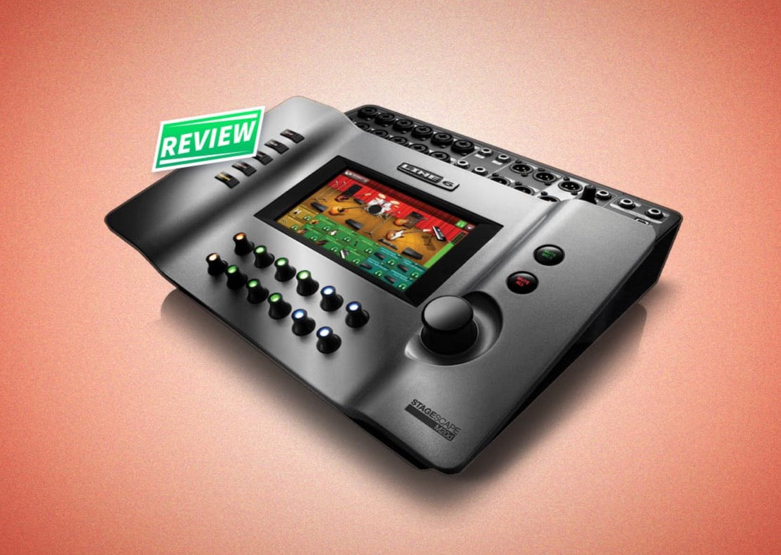 Custom padded cover for Line 6 StageScape M20d Mixing System