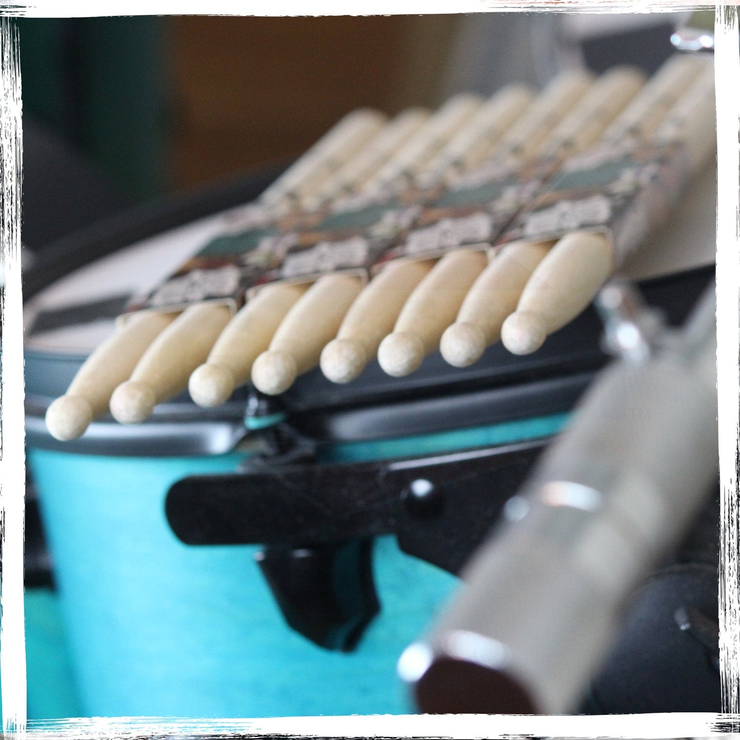 12 Pairs of Select Elite Maple Wood Drum Sticks by GRIFFIN Attack Zzzap - Size 5A Premium Balanced