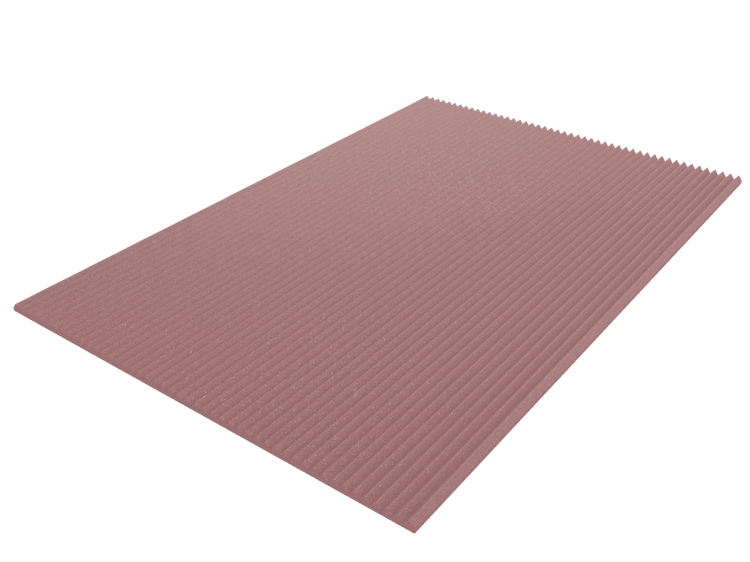 1 Inch Acoustic Foam Wedge Style Panels - 13 Color Options