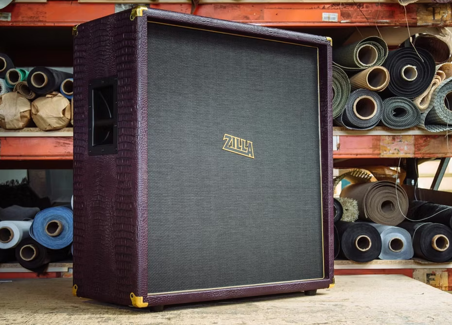 Custom padded cover for Zilla Cabs OS412 Oversize 4x12" Guitar Cab
