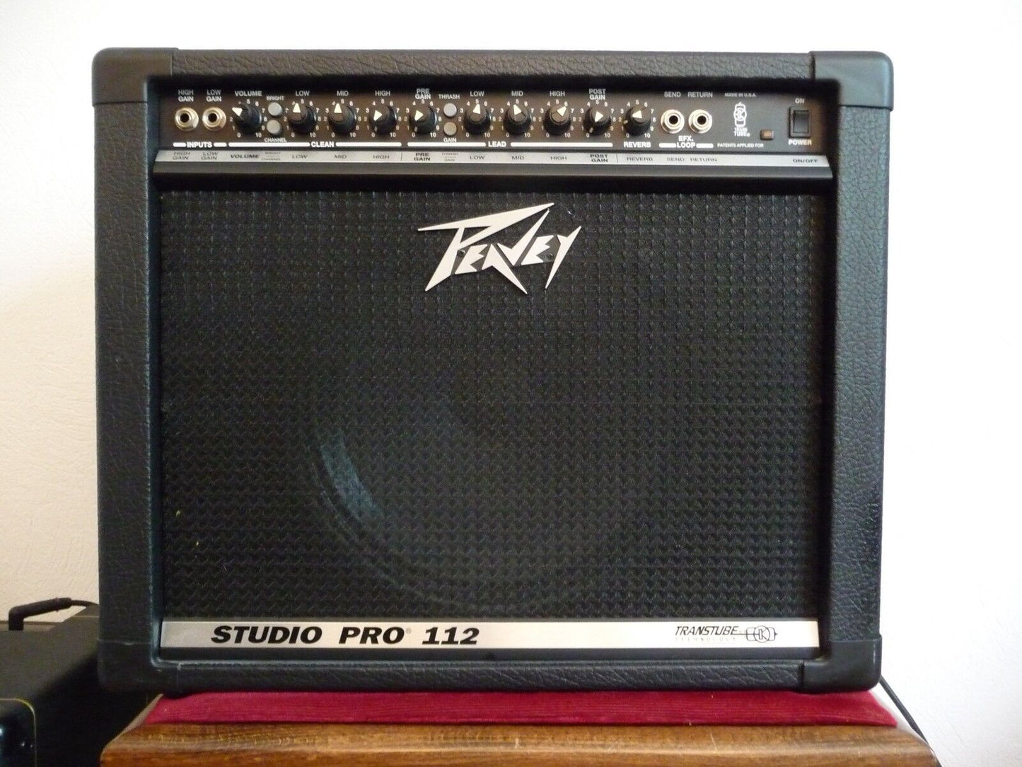 Custom padded cover for PEAVEY Studio Pro 112 II (older model) 1x12" combo amp