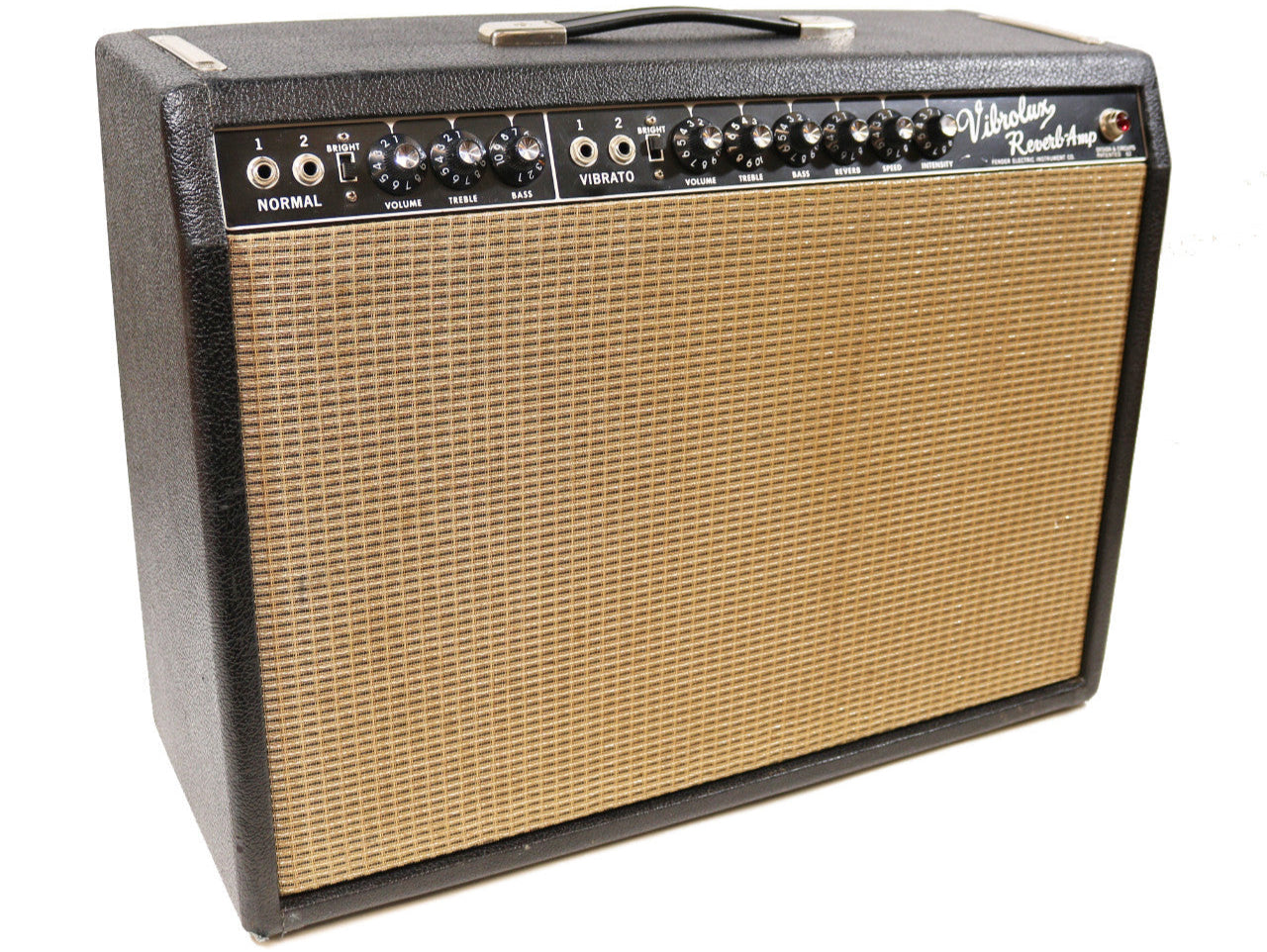 Custom padded cover for Fender 1964 Blackface Vibrolux Reverb Combo