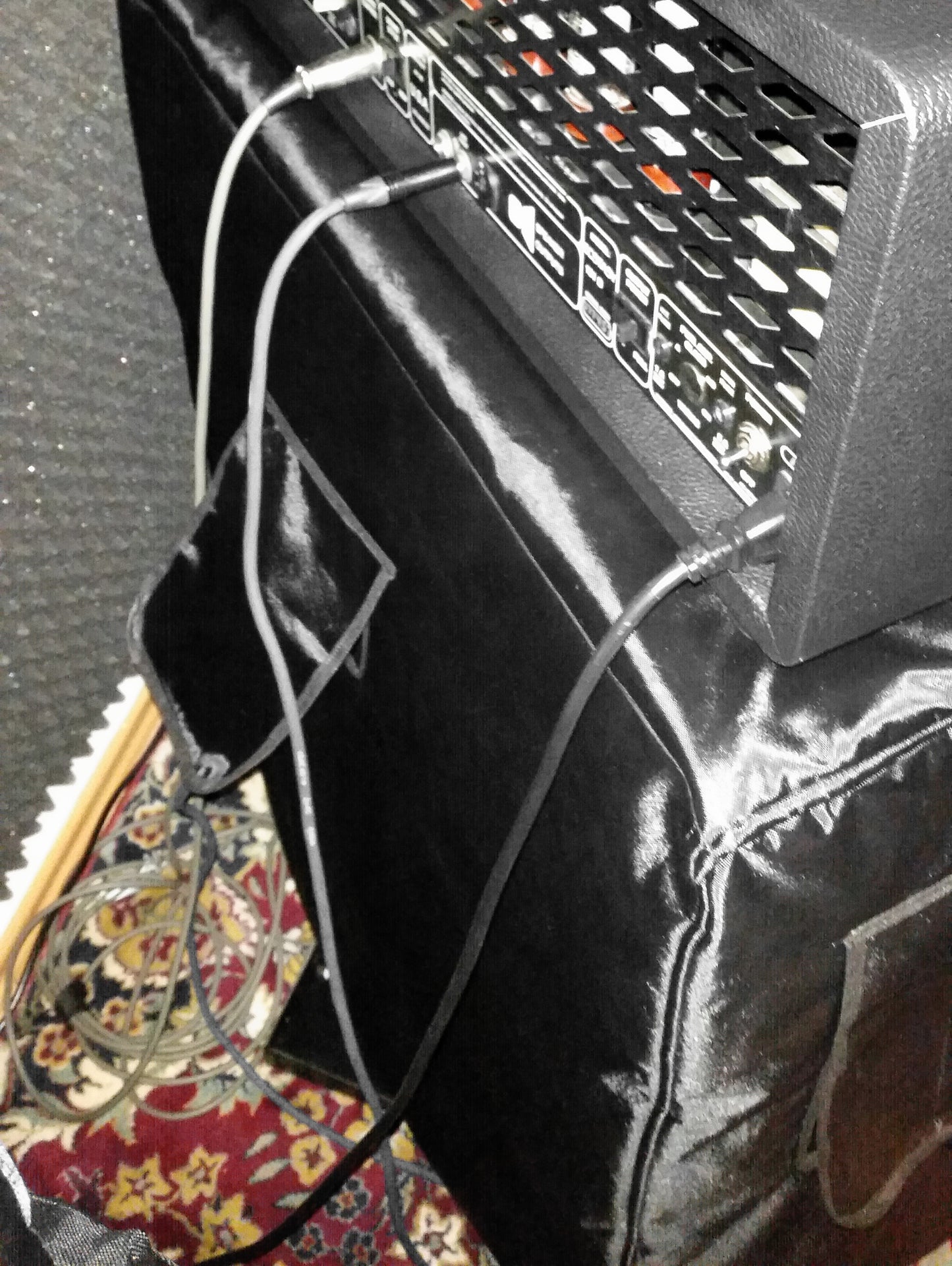 Custom padded cover w/zippers for BOGNER 412 STH Helios Straight cab 4x12"