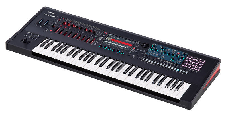 Custom padded cover for Roland Fantom 6 61 Key Synthesizer Workstation