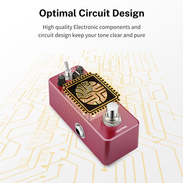 Mini Morpher Distortion Pedal Solo Effect Guitar Pedal True Bypass