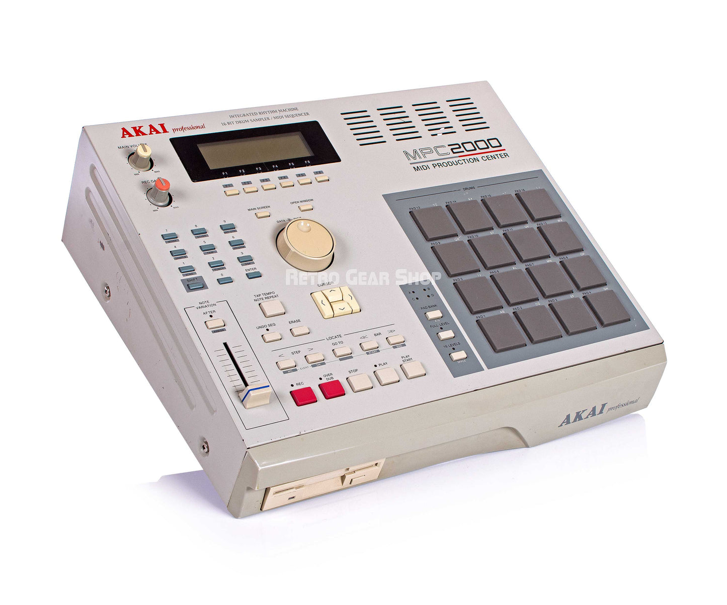 Custom padded cover for AKAI MPC 2000