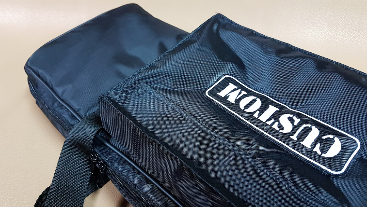 Access Virus Custom Padded Keyboard and Synth Travel Bag Soft Case Inside Velvet Interior Heavy Duty Nylon Protection Slip Cover