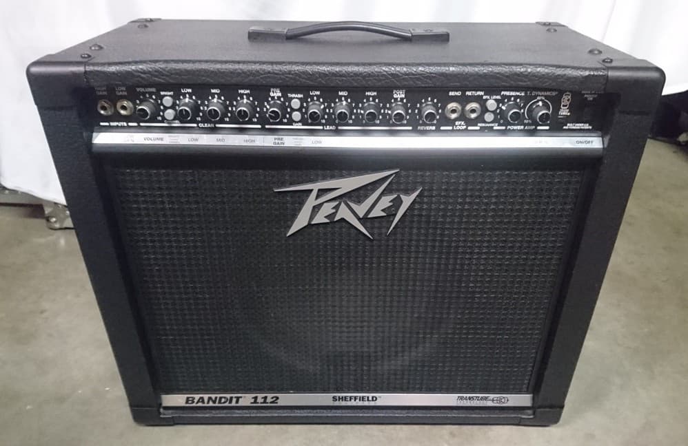 Custom padded cover for PEAVEY Bandit 112 Silver stripe (circa 1998) combo