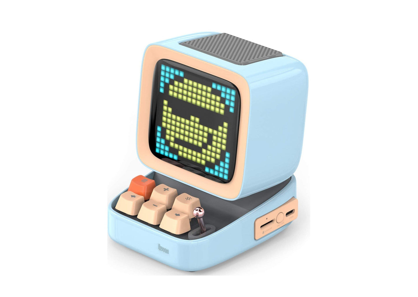 (20% OFF - BLACK FRIDAY) Divoom Ditoo Smart Retro Pixel-Art Bluetooth Portable Speaker/Alarm Clock (Sky Blue)