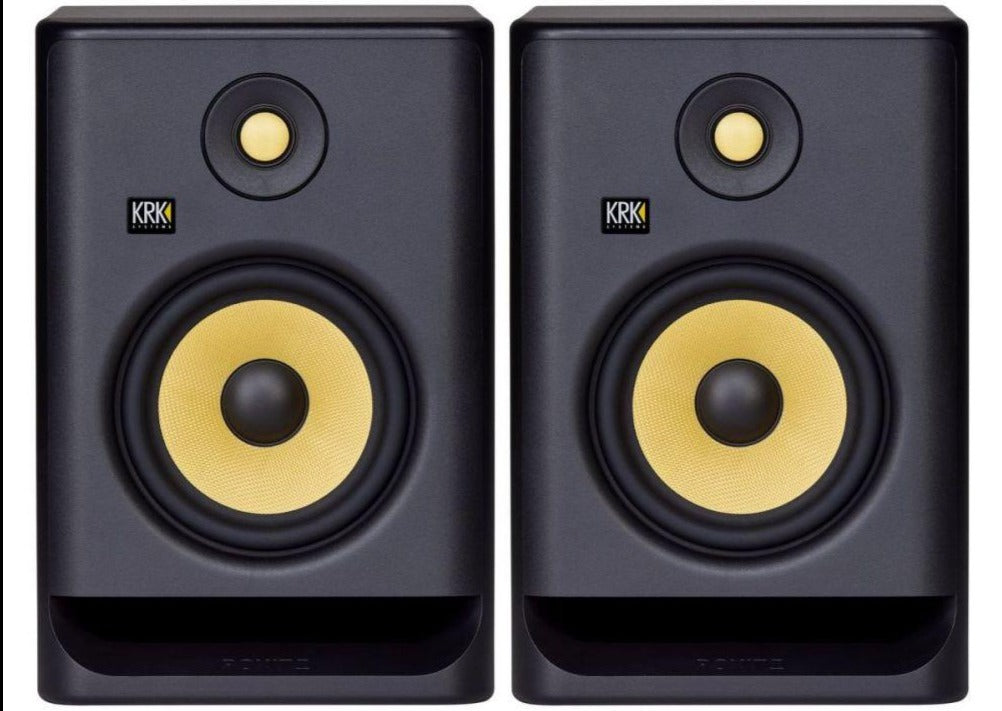 Custom padded covers (pair) for KRK Rokit RP7 G4 Active Studio Monitors