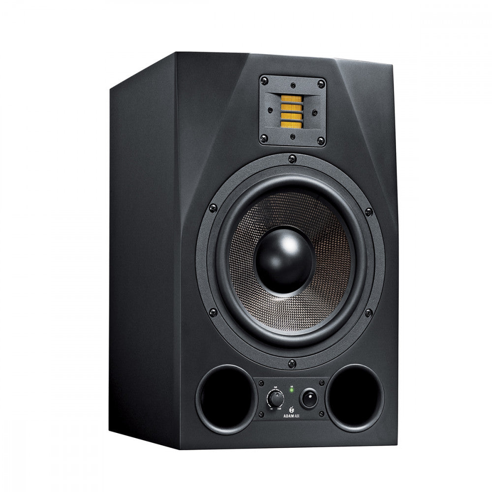 Custom padded cover for ADAM A8X (pair) w/ rear cut for easy cable access