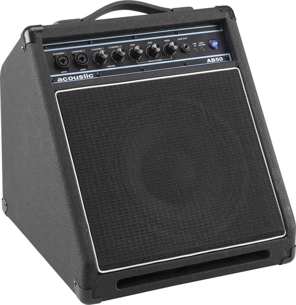 Custom padded cover for Acoustic AB50 Combo Amp AB 50 Amplifier AB-50 Bass Amp