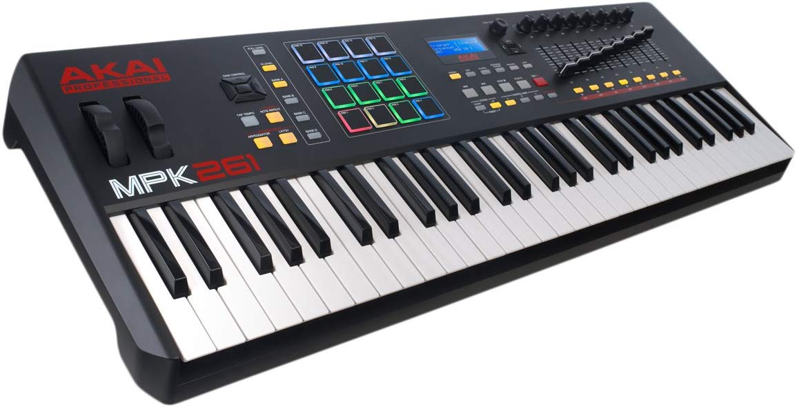 Custom padded cover for AKAI MPK 261 Keyboard MPK261 MPK-261