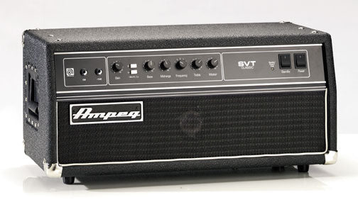 Custom padded cover for Ampeg SVT Classic Head Amp