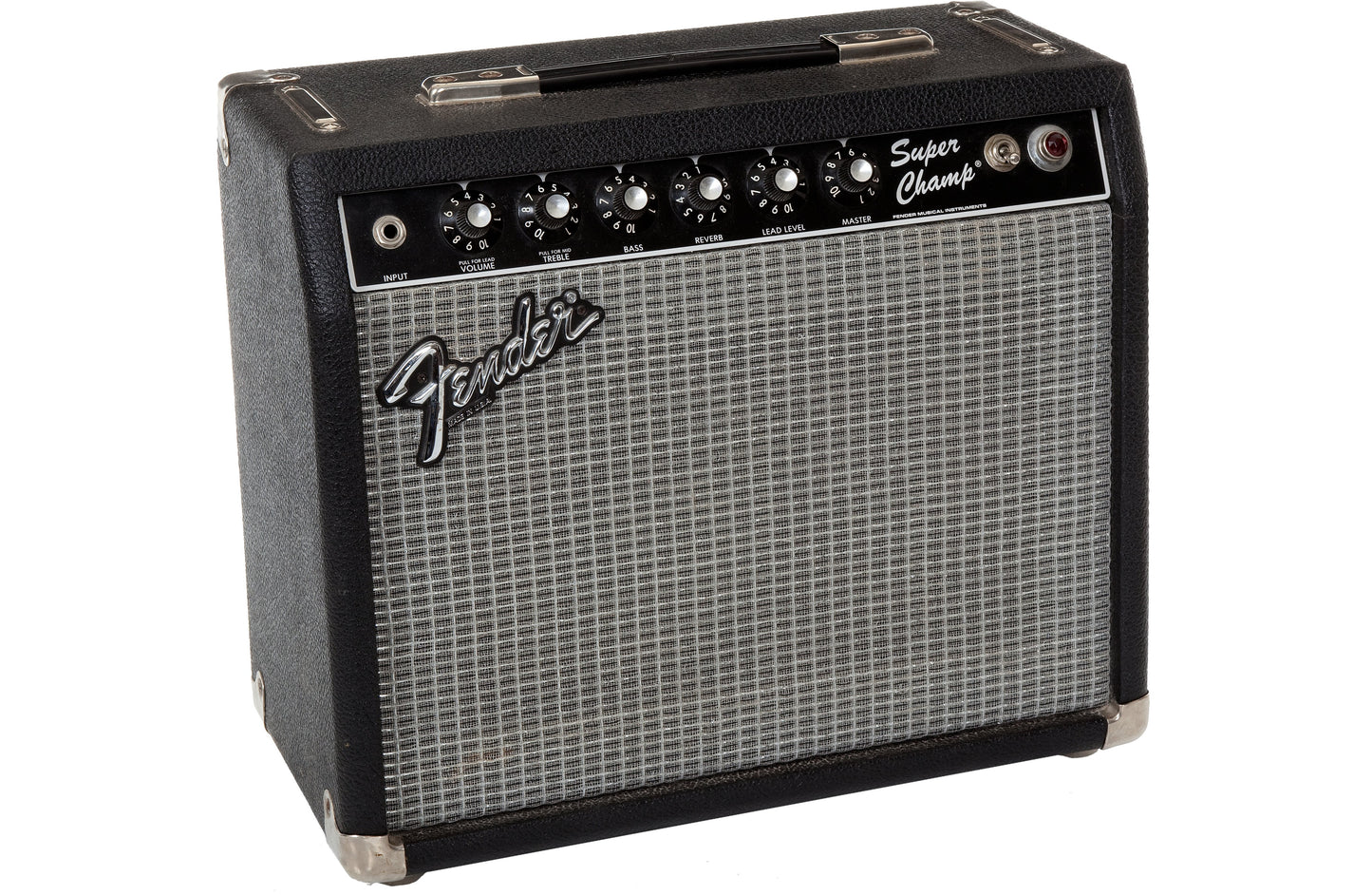 Custom padded cover for Fender Super Champ 1980s Black Tolex Combo Amp