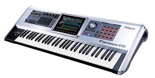 Custom padded cover for ROLAND Fantom G6 keyboard G 6 G-6