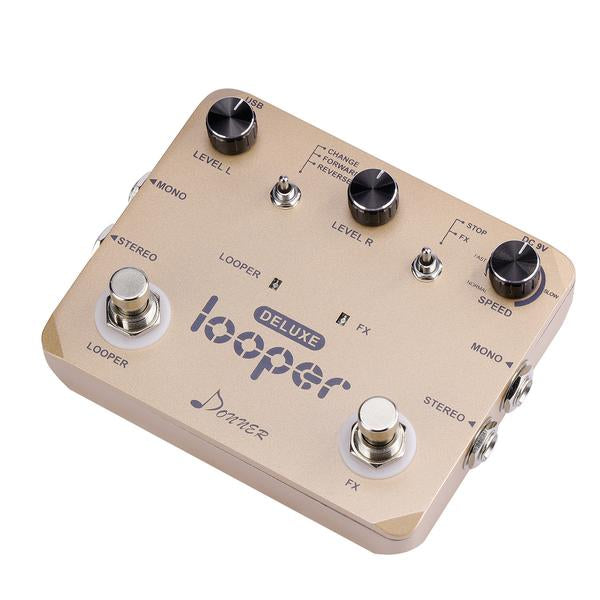 Deluxe LOOPER Guitar Effect Pedal Loop Station