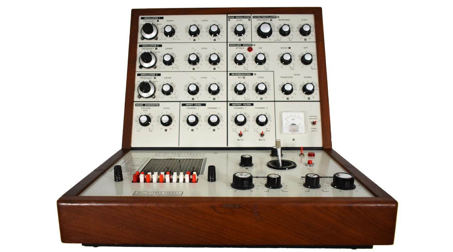 Custom padded cover for EMS VCS 3 Mk I / Mk II Synth