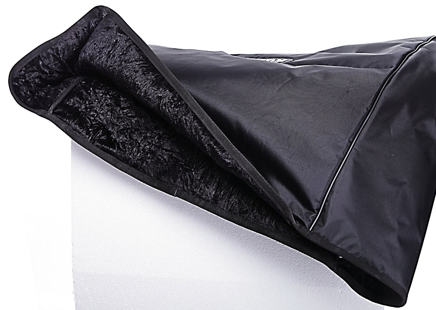 Custom padded cover for RCF SUB 18-AX (grill up orientation)