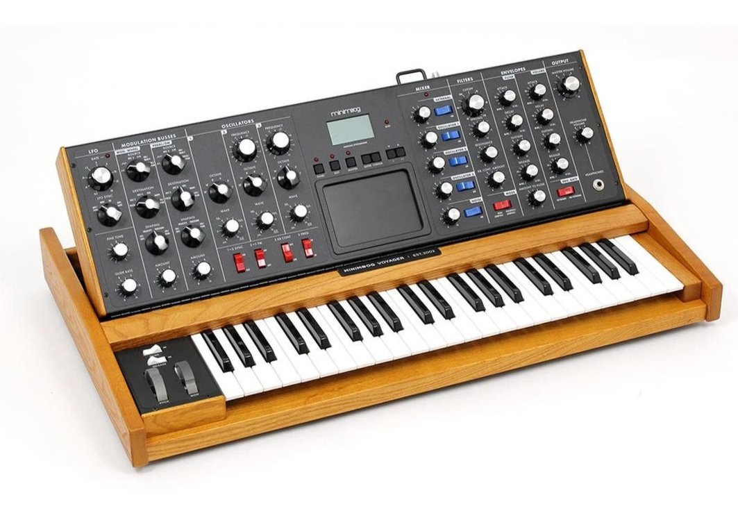 Custom padded cover for MOOG MiniMoog Voyager Performer