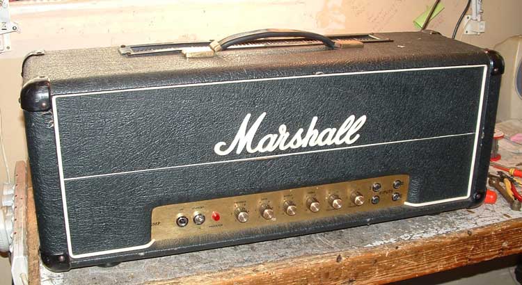 Custom padded cover for MARSHALL SUPER BASS Head Amp