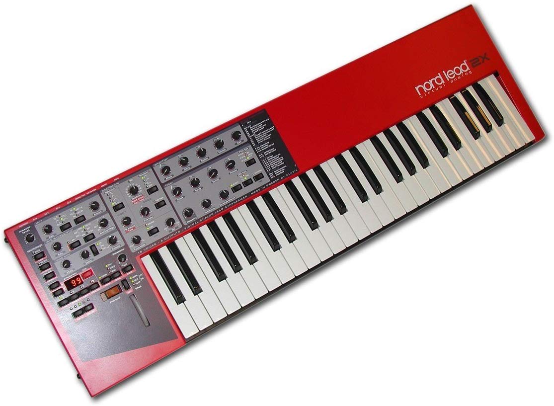 Custom padded cover for NORD Lead 2X 49-key keyboard