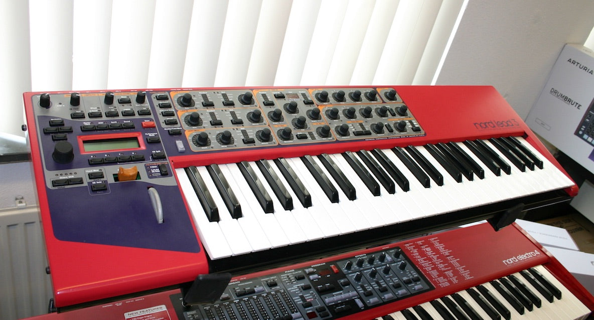 Custom padded cover for Nord Lead 3 keyboard