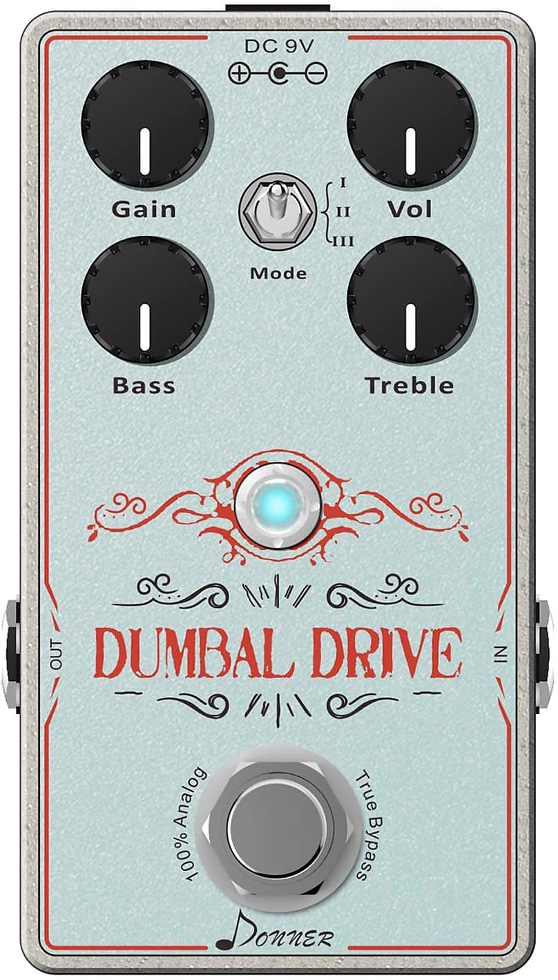 Dumbal Drive Guitar Pedal True Analog Circuit Overdrive Pedal