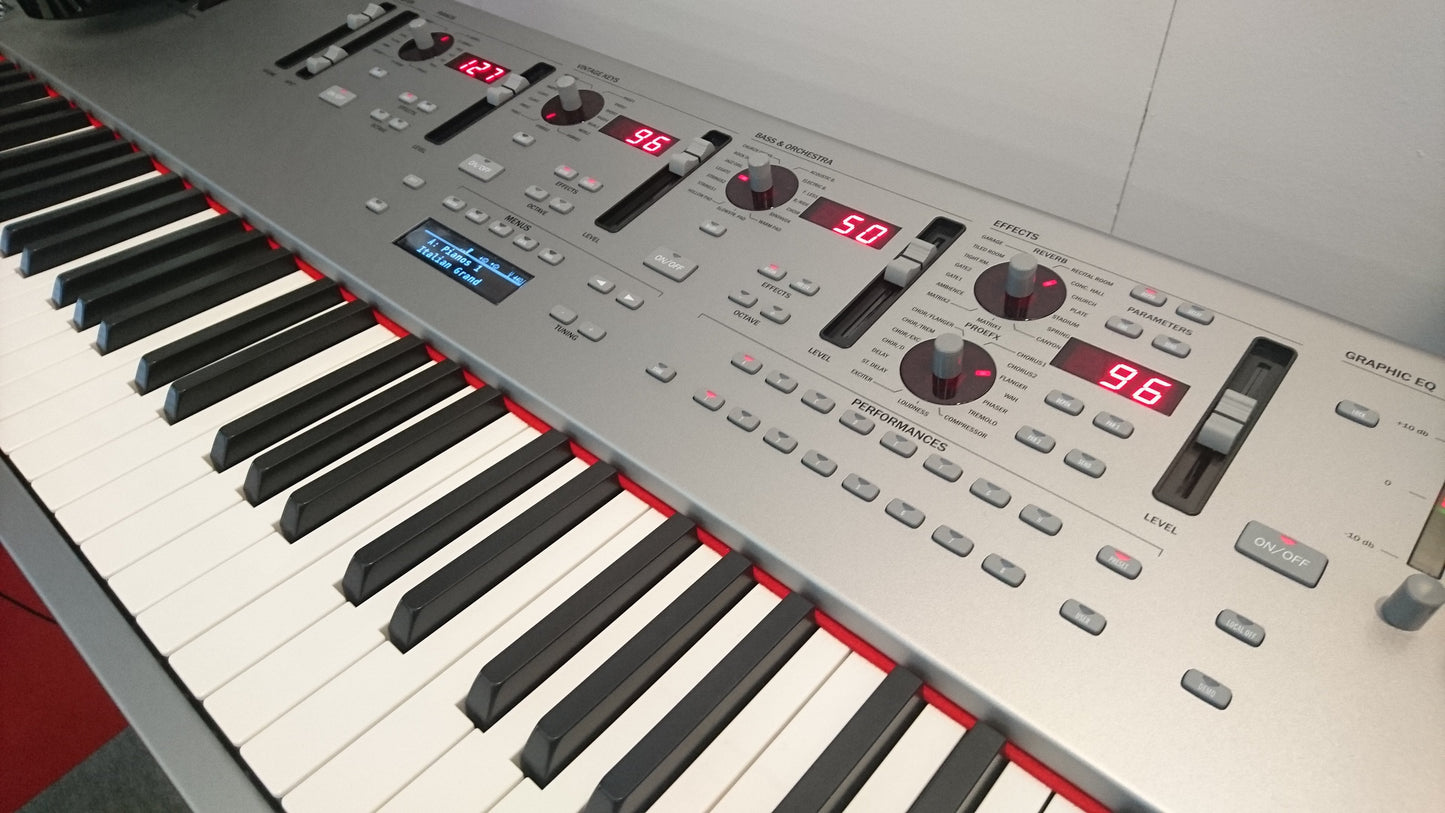 Custom padded cover for GEM Promega 2+ Stage Piano 88 key GeneralMusic