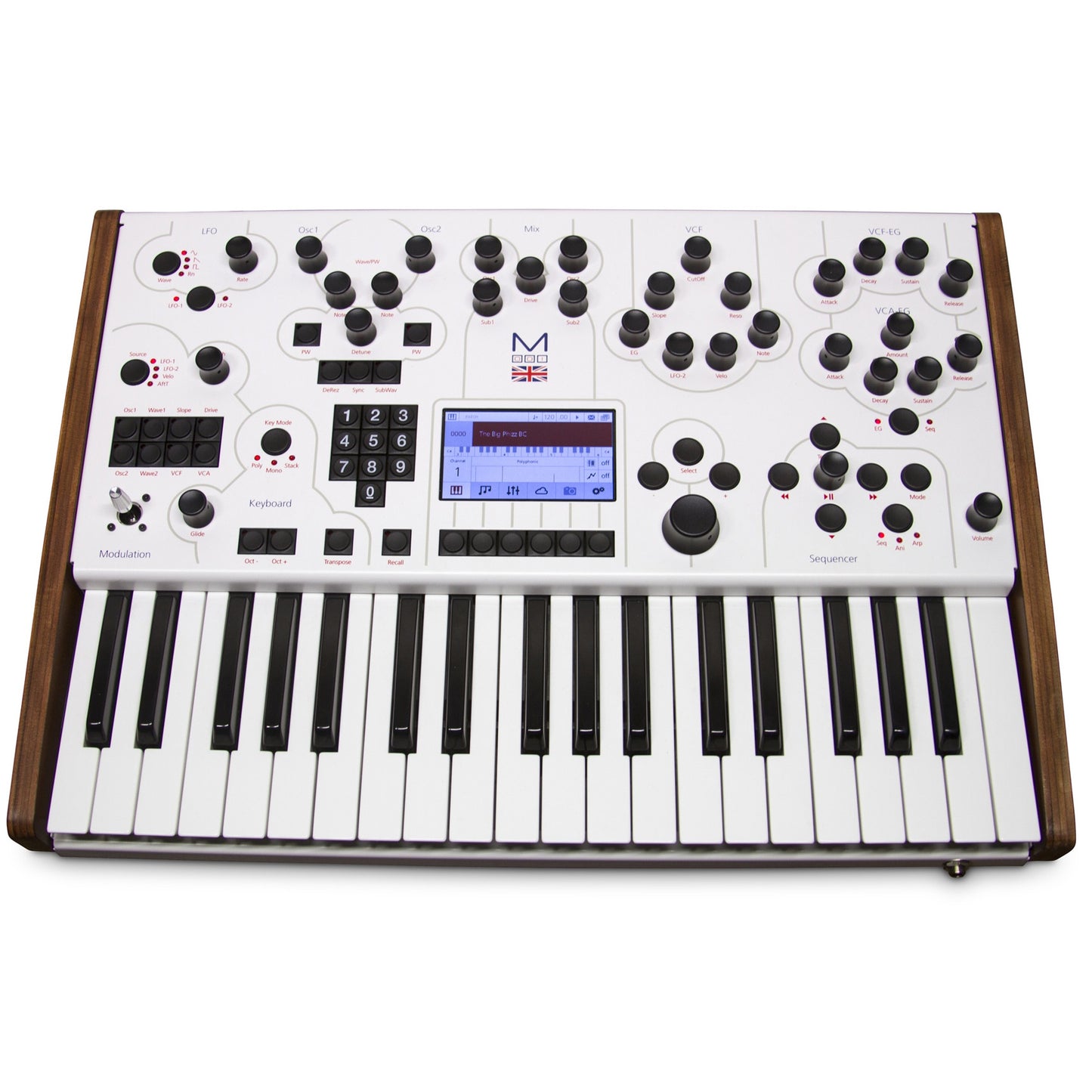 Custom padded cover for Modal Electronics Modal 001 Synth