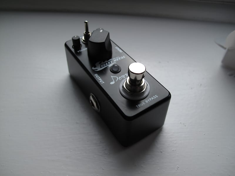 Giant Metal Guitar Effect Pedal True Bypass Mini Distortion