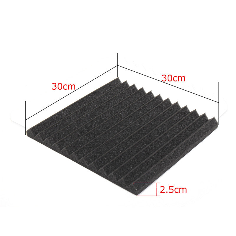 6 Pcs Soundproof Acoustic Foam Panels