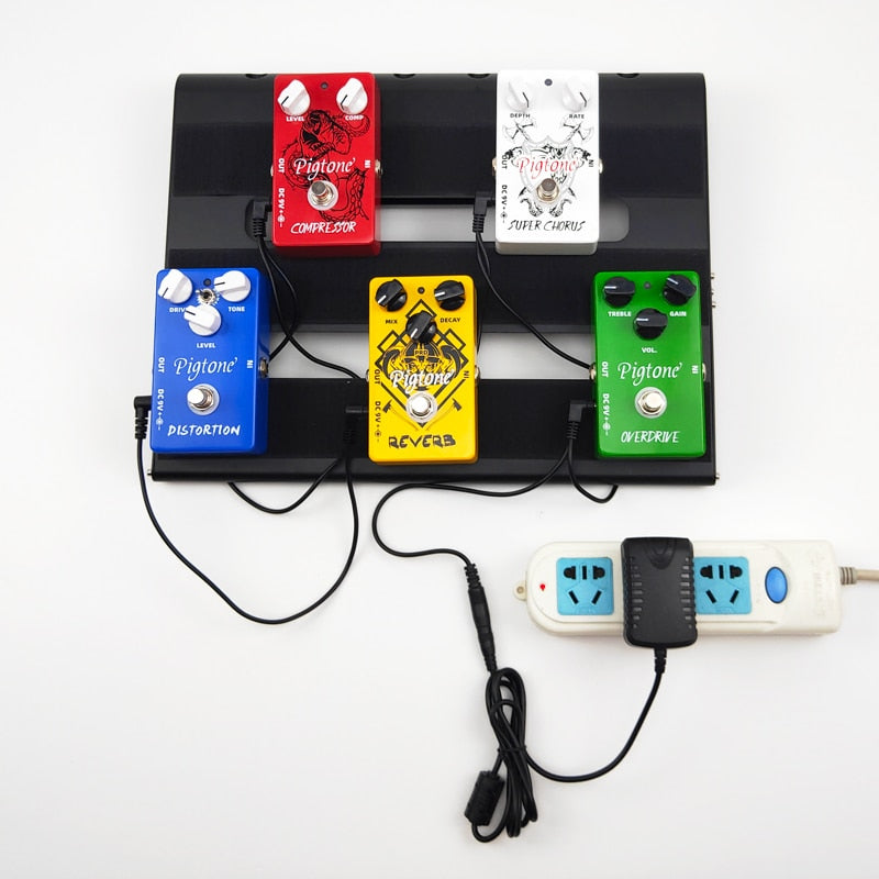 effects pedal power supply 5 Way Electric Guitar Effect Pedal Power Supply (9V DC 1A) UK
