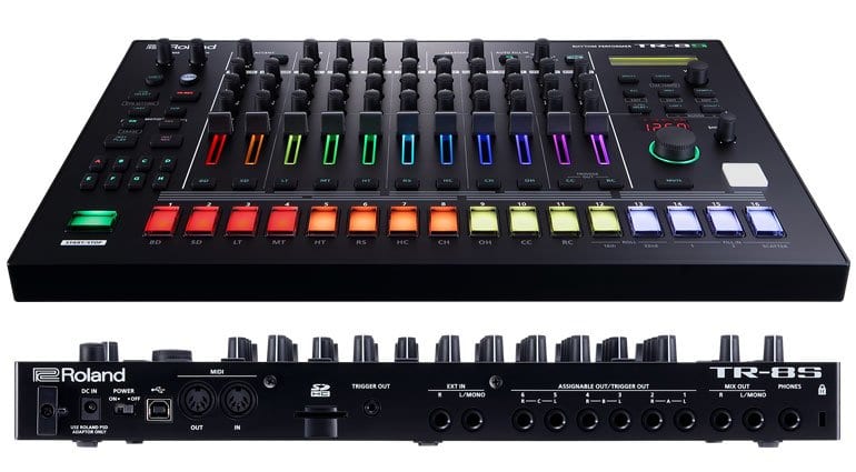 Custom padded cover for Roland TR-8S Rhythm Performer TR 8S / TR8S