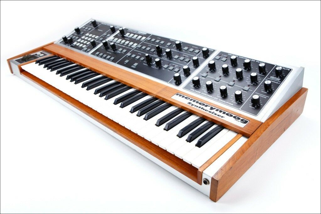 Custom padded cover for Moog Memorymoog keyboard