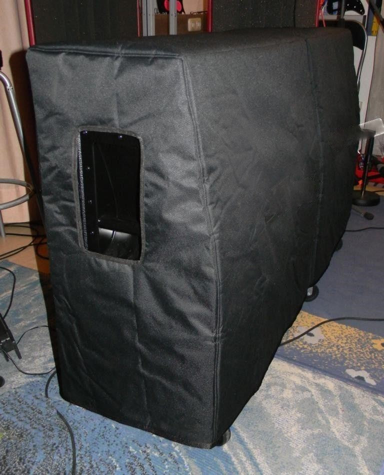 Custom padded cover for Mission Engineering KM-212P Slanted cabinet