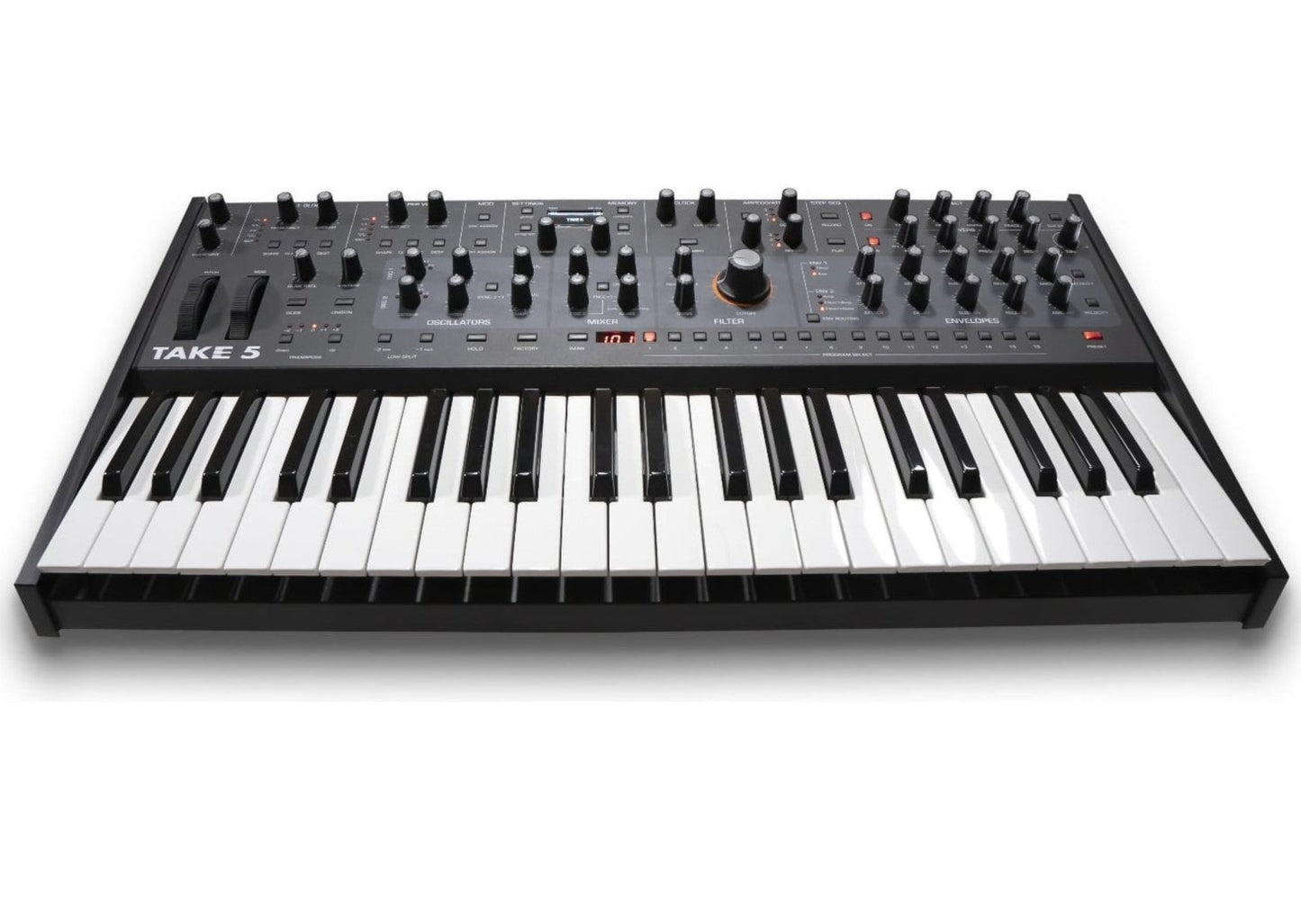 Custom padded cover for Sequential Circuits Take 5 Synth Take5