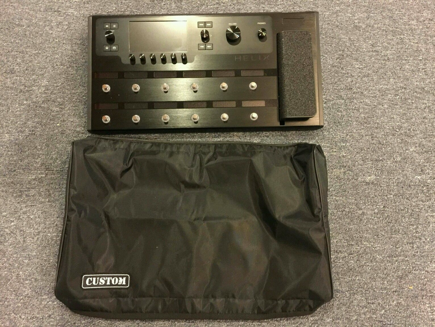 Custom padded cover for LINE6 Helix Guitar Processor - Floorboard Model LINE 6