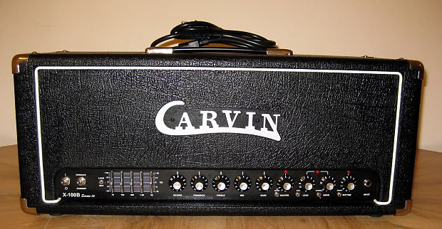 Custom padded cover for Carvin X100b Series IV Head Amp X-100b