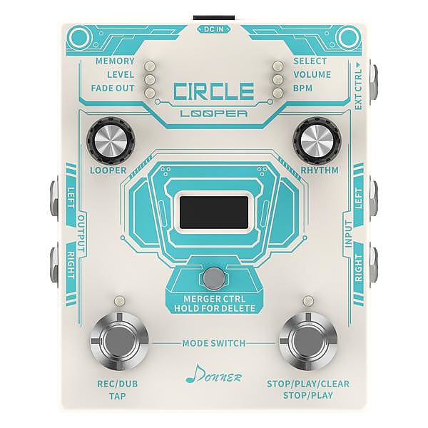 Circle LOOPER & Drum Machine Guitar Effect Pedal – Custom Amp Covers