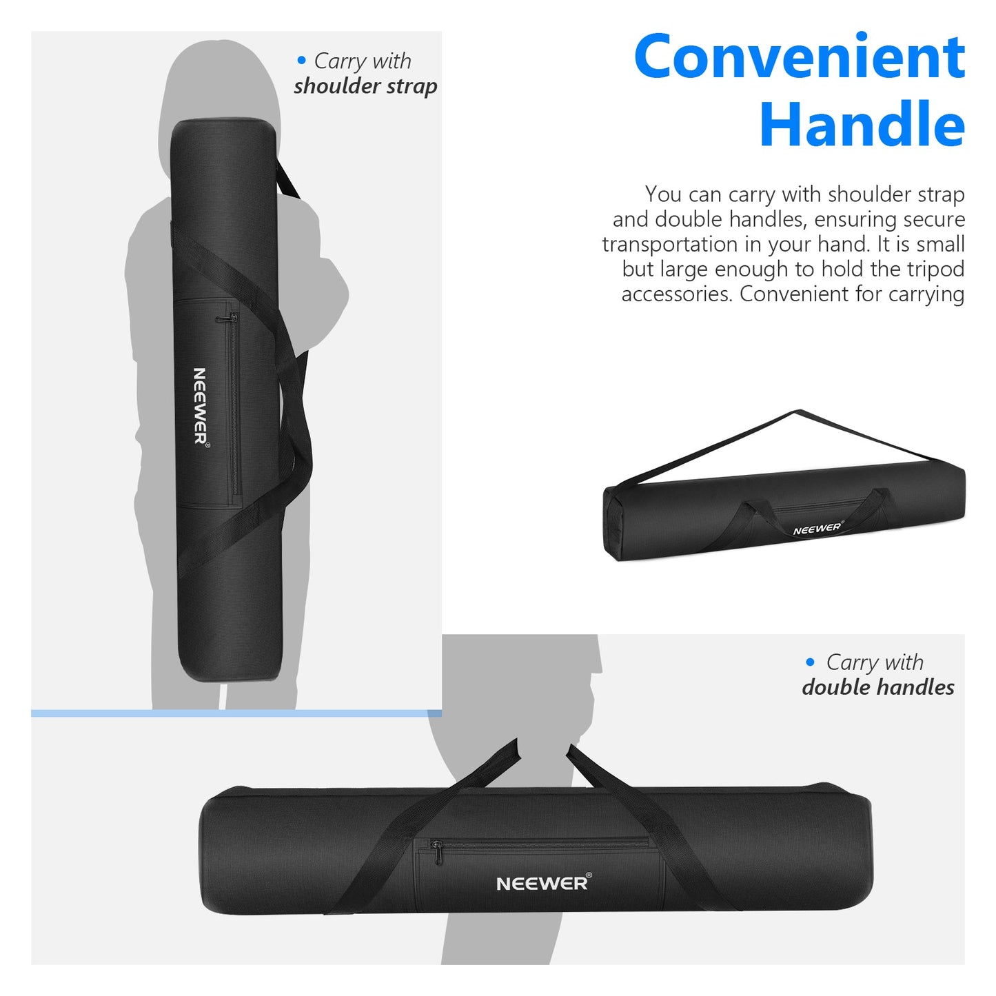 NEEWER 36"x5"x5" Tripod Carrying Case