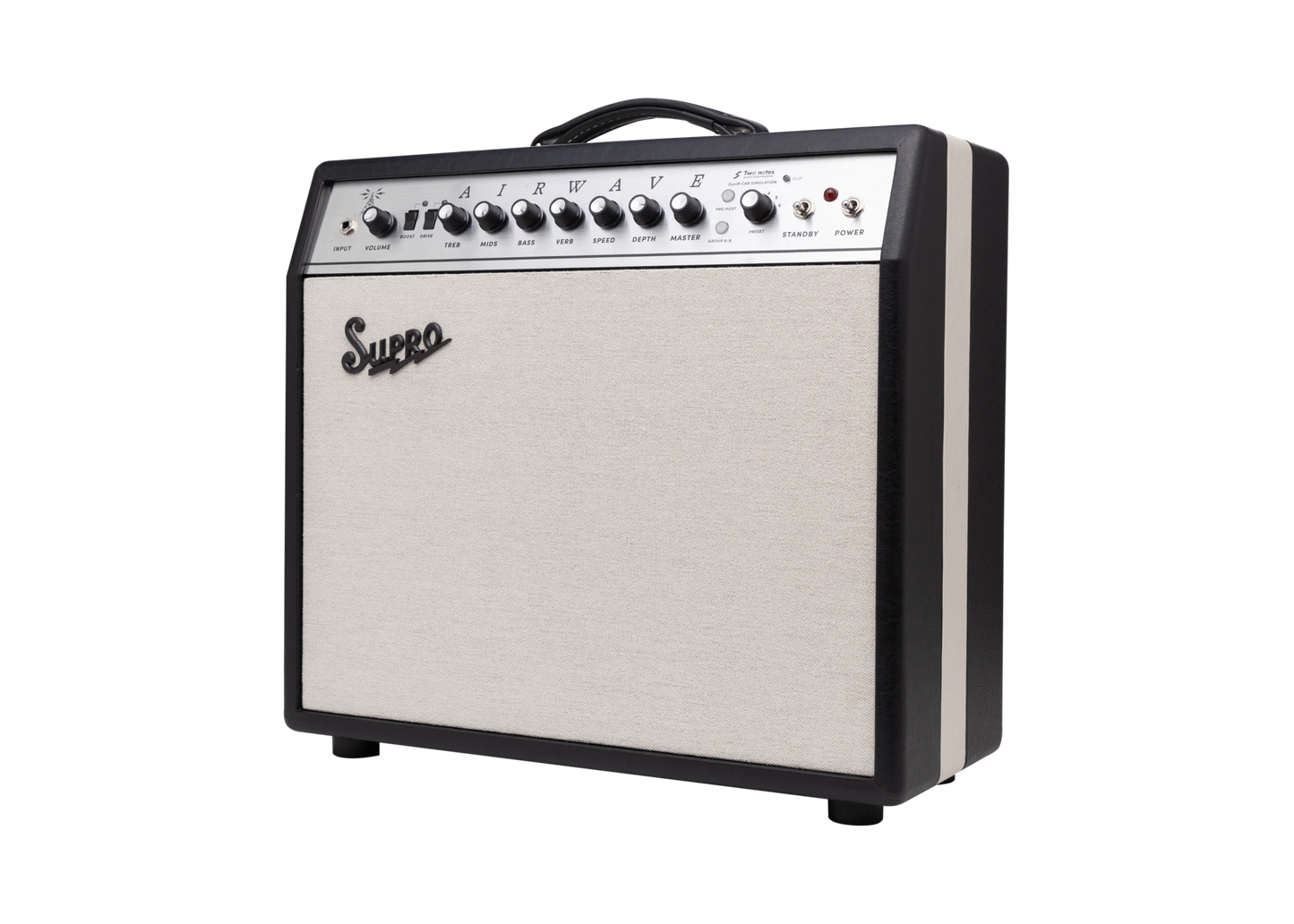 Custom padded cover for Supro Airwave 1x12" Combo Amp