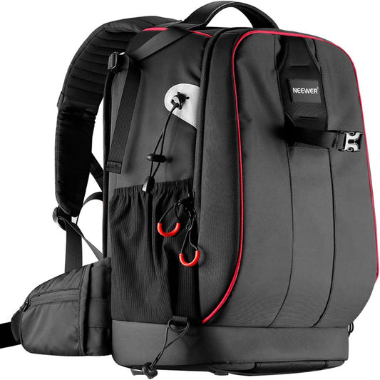 Custom padded dual-padded backpack - 13.4"x10.2"x20.5" Pro Camera Equipment Travel Soft Carrying Case