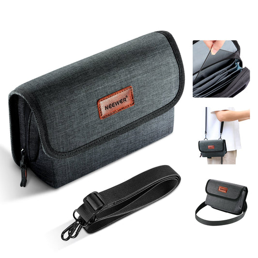 Custom Camera Lens Filter Case Soft Travel Portable Carrying Case