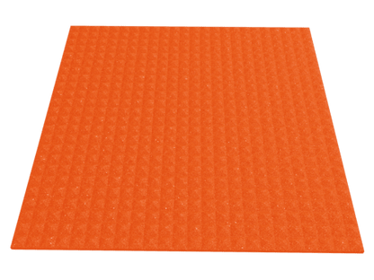 1 Inch Acoustic Foam Pyramid Style Panels - 13 Color Options